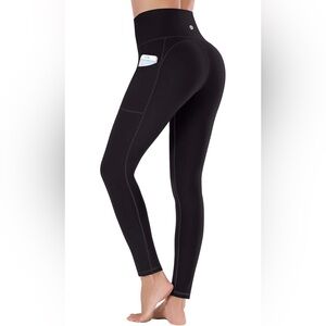Ewedoos Women's Yoga Pants with Pockets - Size XXL